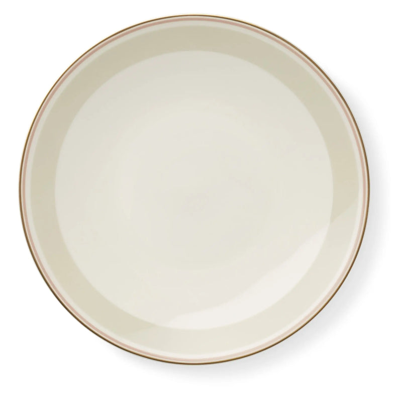Capri - Bread Plate Khaki/Rose 6.6 in | 17cm