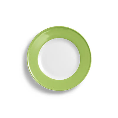 Solid Color - Dessert Plate with Colored Rim 8.3in | 21cm (Ø) | Dibbern | JANGEORGe Interior Design
