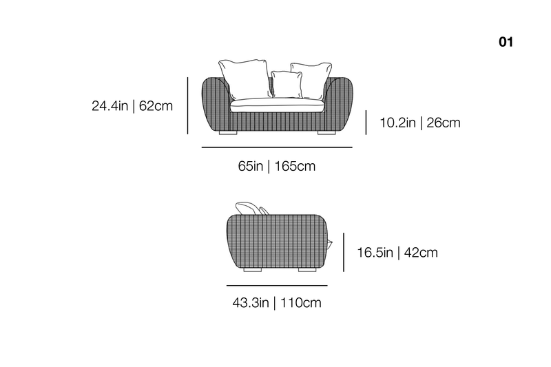 Panda 01 Outdoor Sofa | Gervasoni | JANGEORGe Interior Design