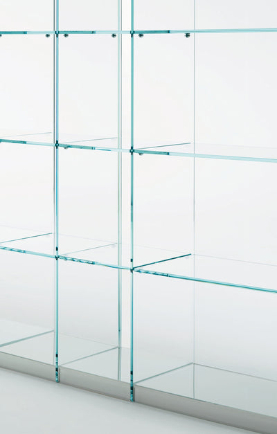 Space Glass Bookcase | Glas Italia | JANGEORGe Interior Design