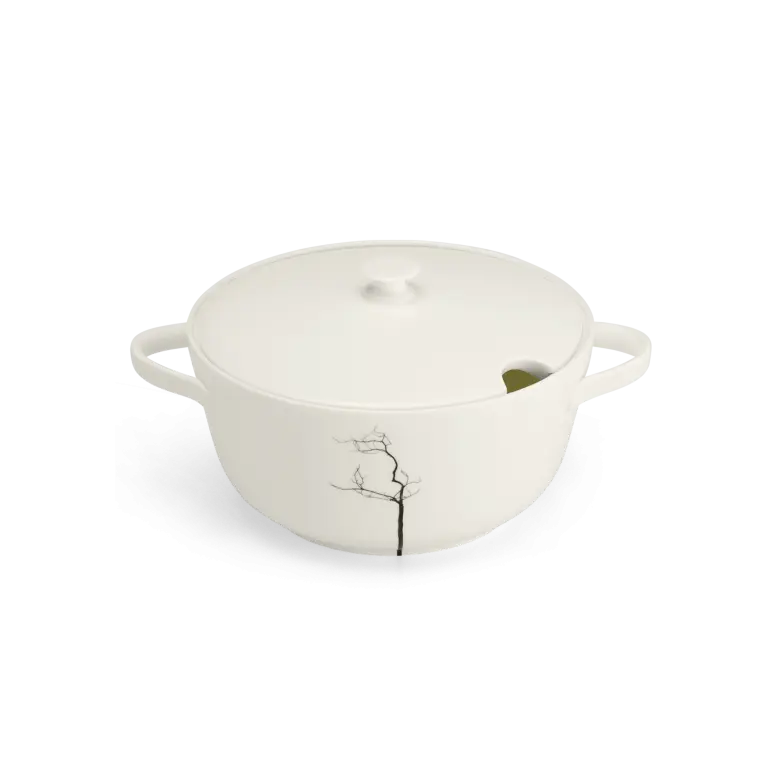 Black Forest - Dish With Lid Black 67.6 FL OZ | 2.0L Dibbern