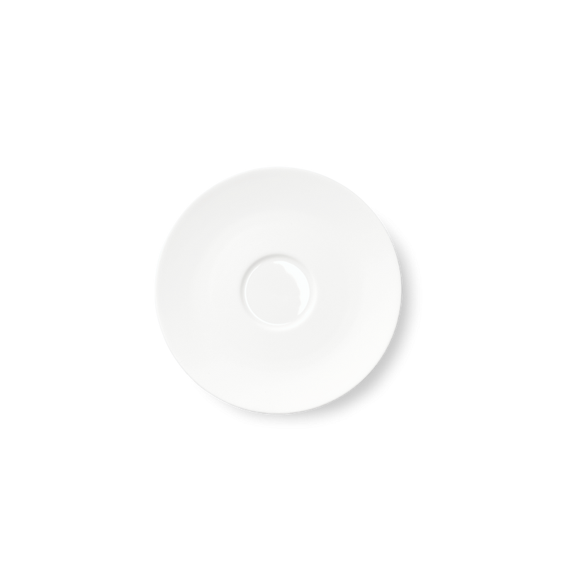 Cross White - Matte White - Coffee Saucer 6.2in | 16cm (Ø)