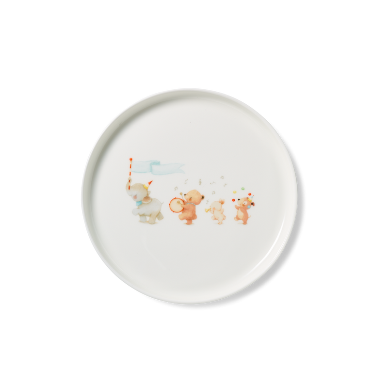 Animal Parade - Dessert Plate Multiple Colors 7.8in | 20cm (Ø)