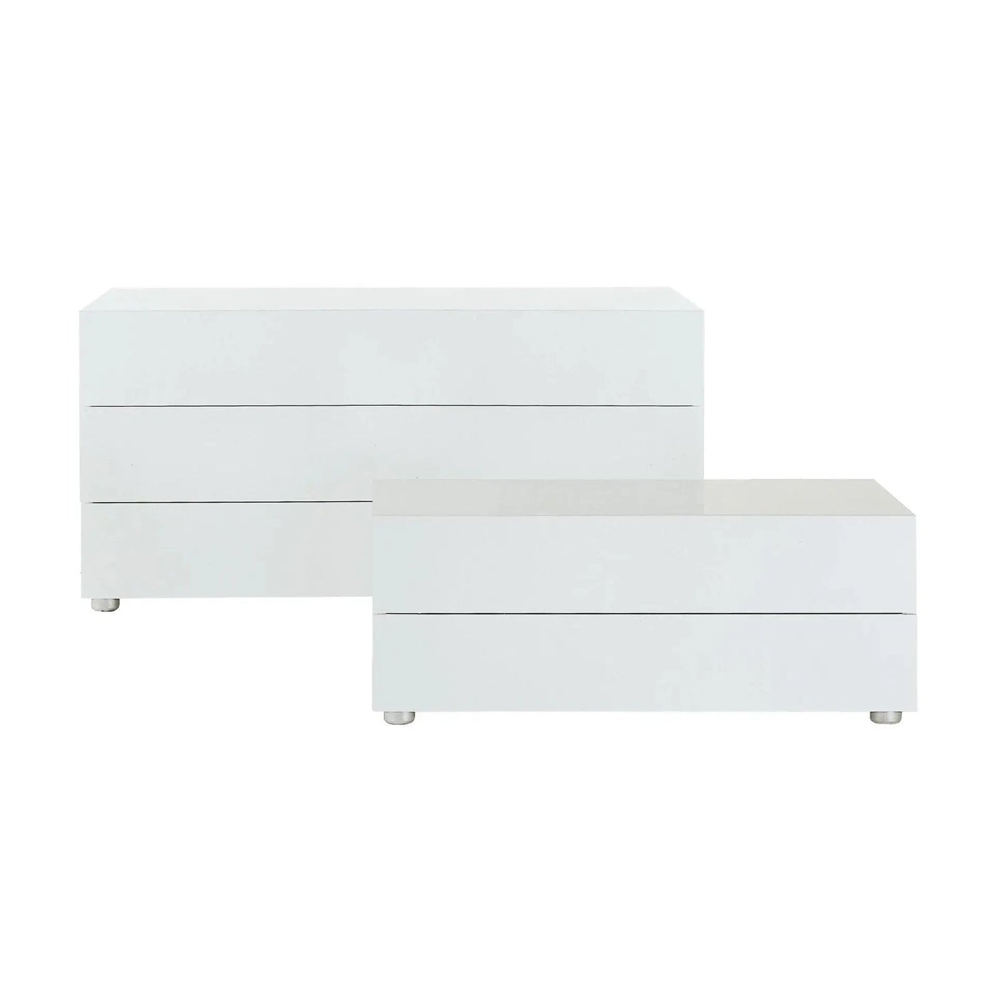 Dream - Night table with 2 drawers | Poliform | JANGEORGe Interior Design