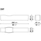 Dip & Double Dip - Bench 230cm JANGEORGe Interior Design & Furniture