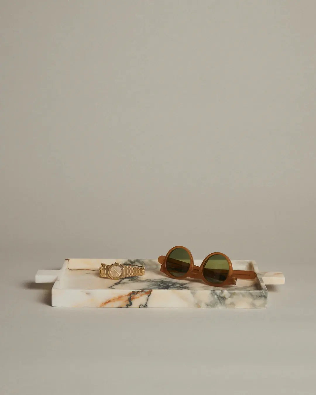 Cicco Tray in Calacatta Gold Marble EIMI