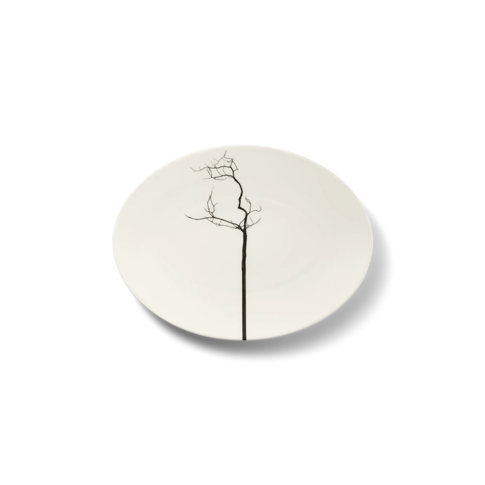 Black Forest - Oval Side Plate Black 9.4in | 24cm Dibbern