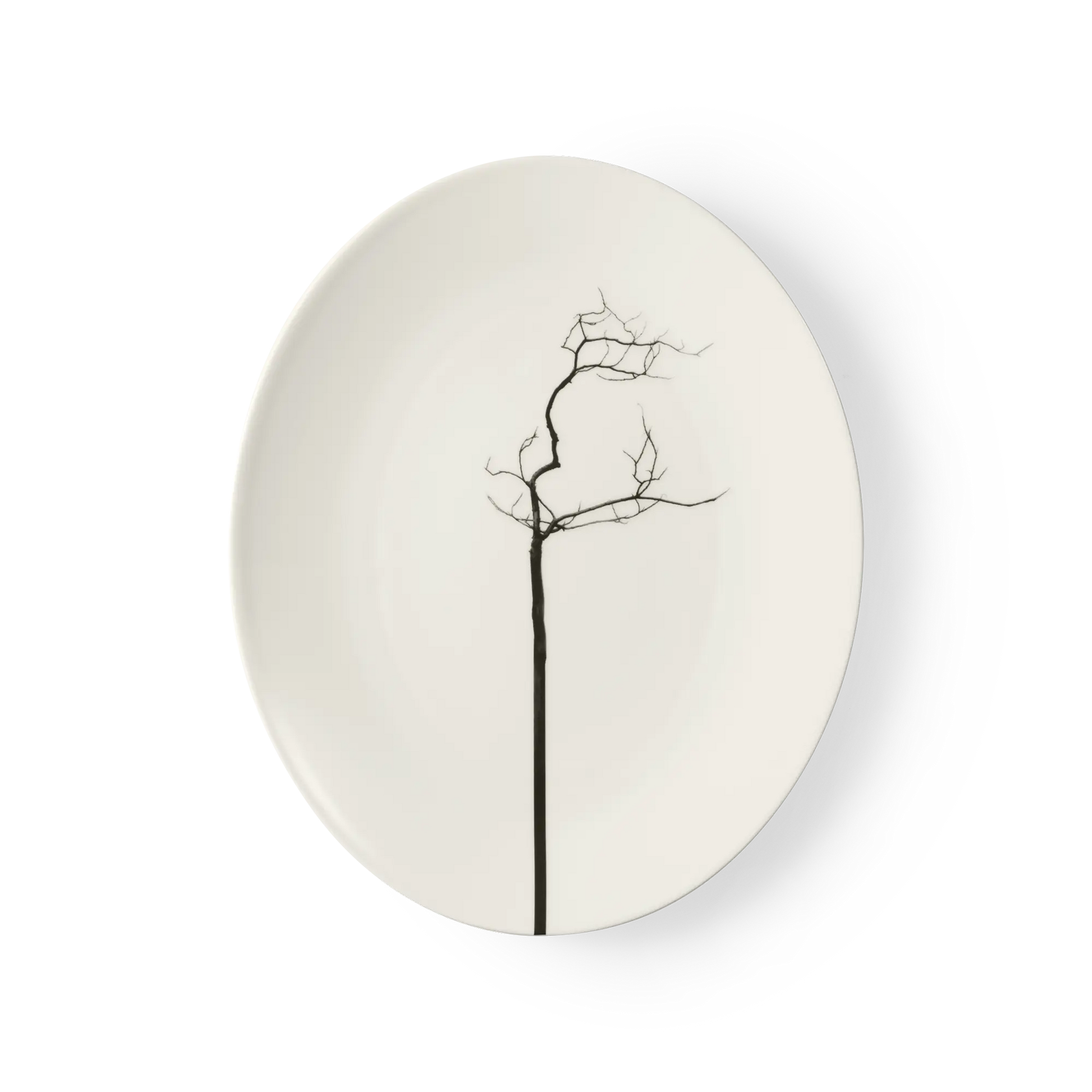 Black Forest - Oval Platter Black 12.6in | 32cm (Ø) Dibbern