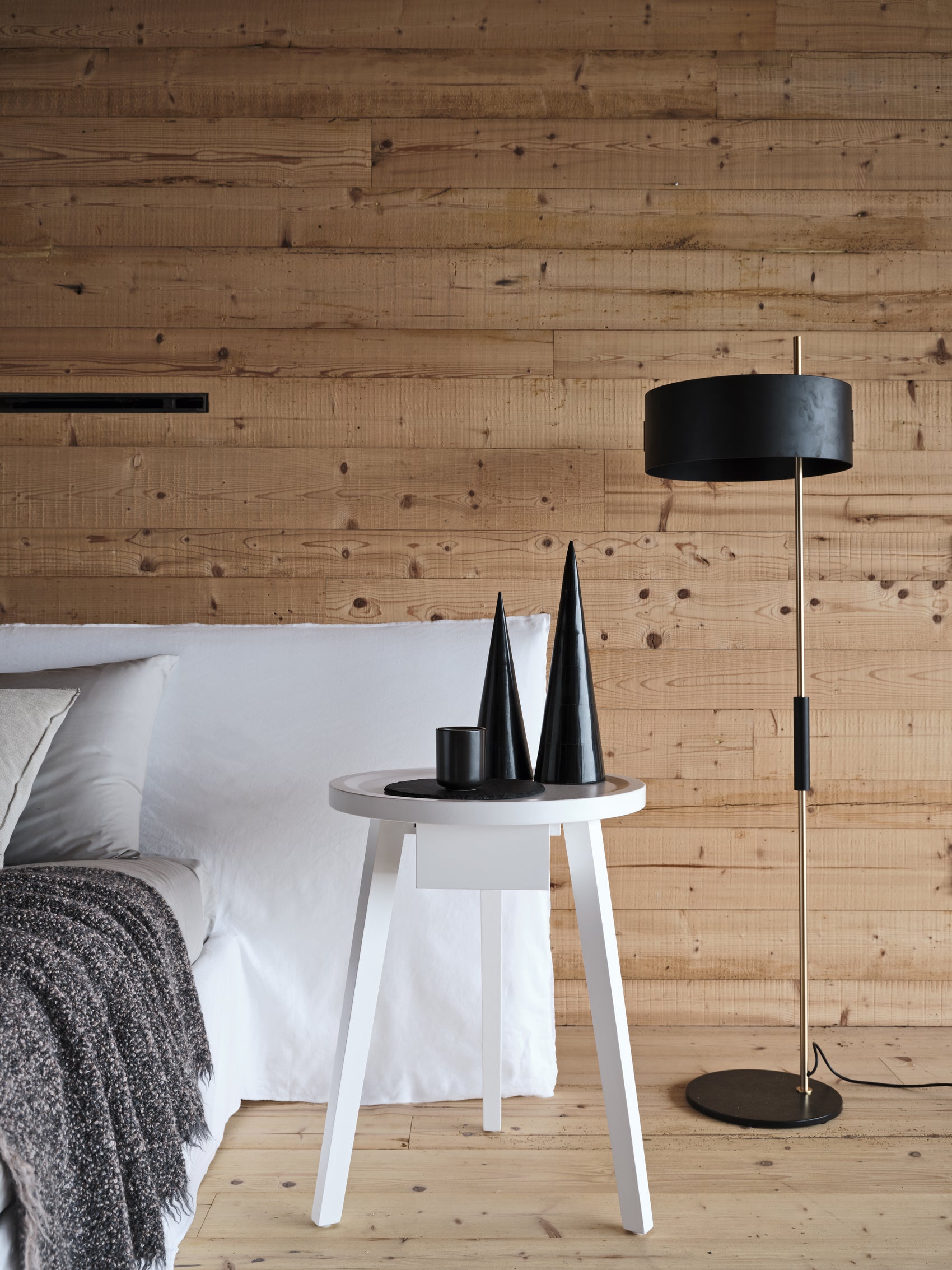 Gray 45 - Side Table with Drawer