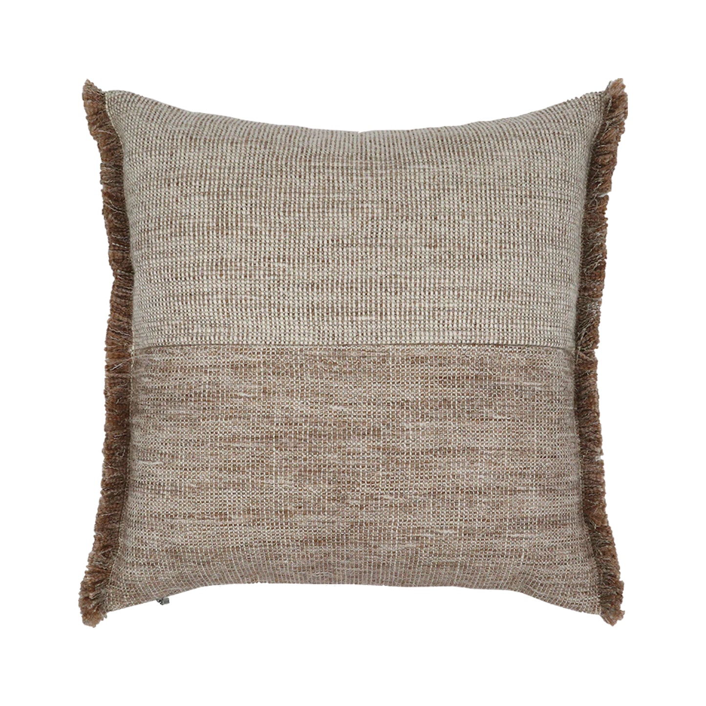 Forage Cloth Cushion with Fringing