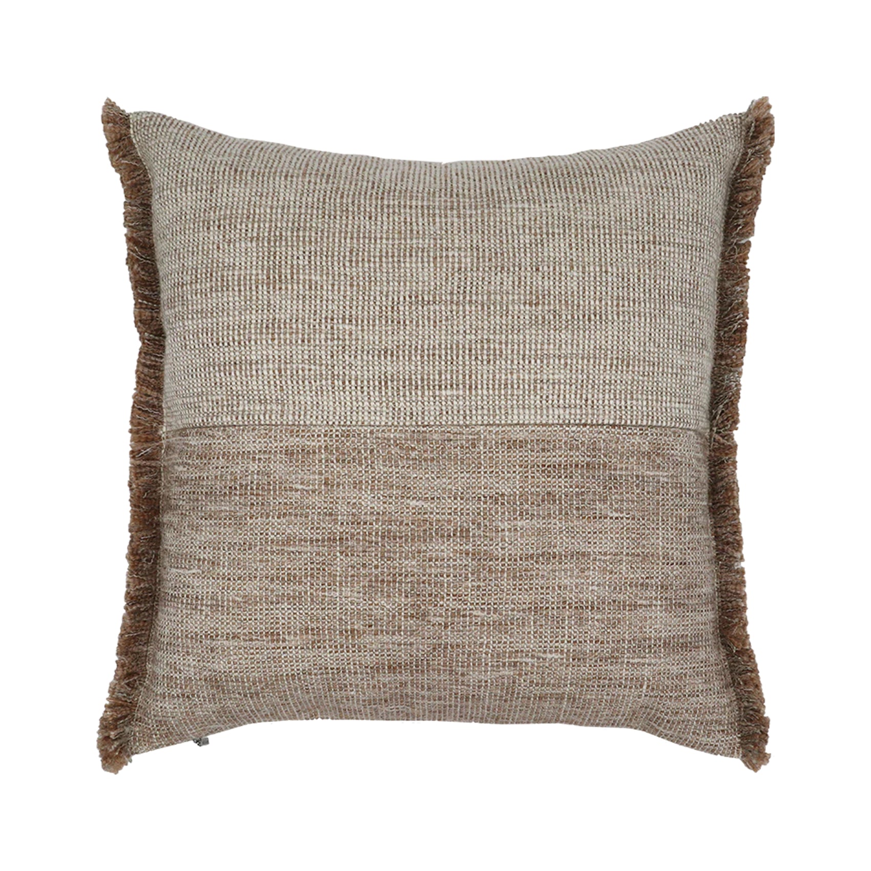 Forage Cloth Cushion with Fringing