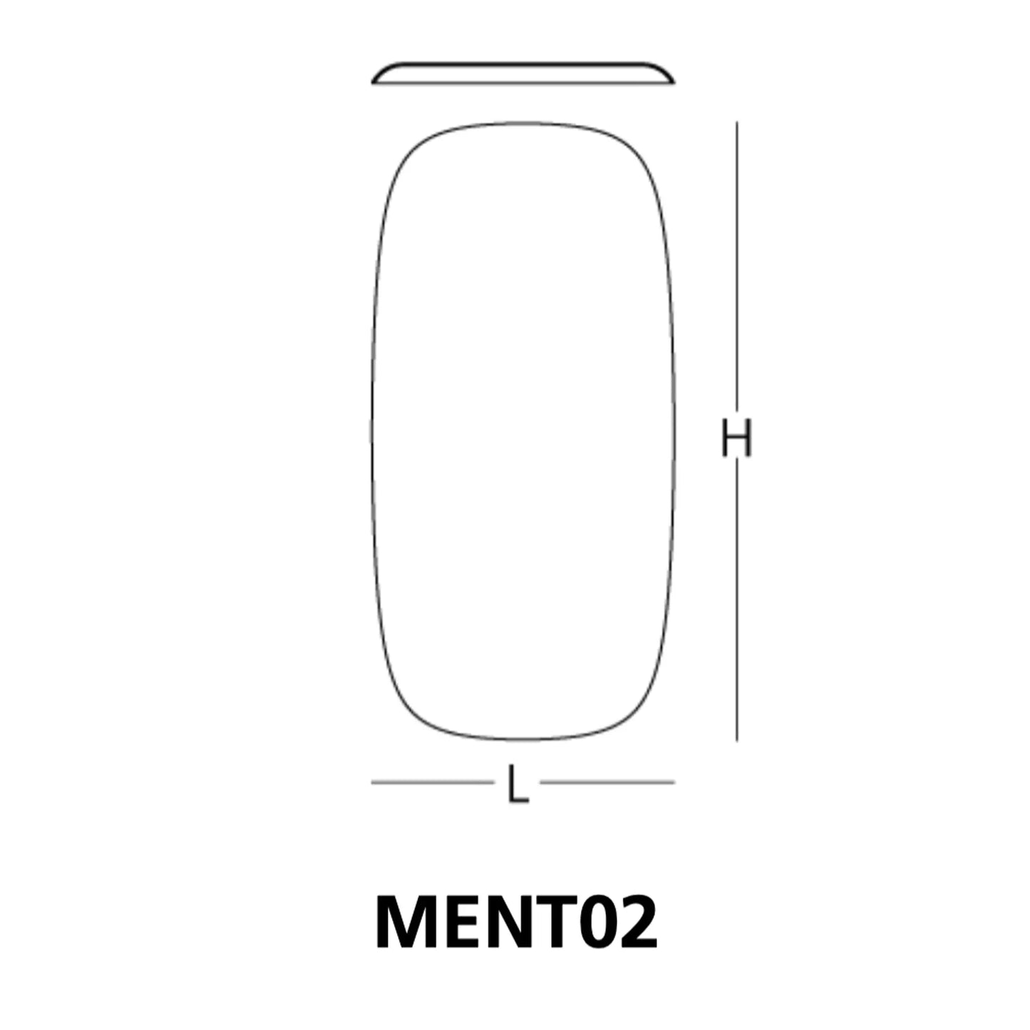 Menteur - Mirror Glas Italia