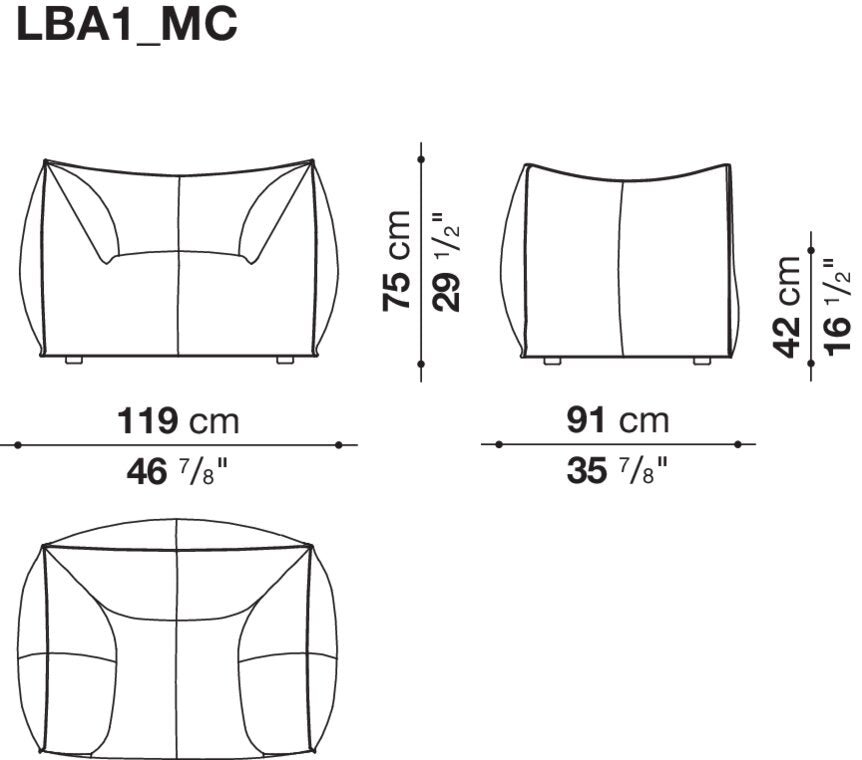 Le Bambole - Le Bambole x Stella McCartney Armchair (LBA1_MC)