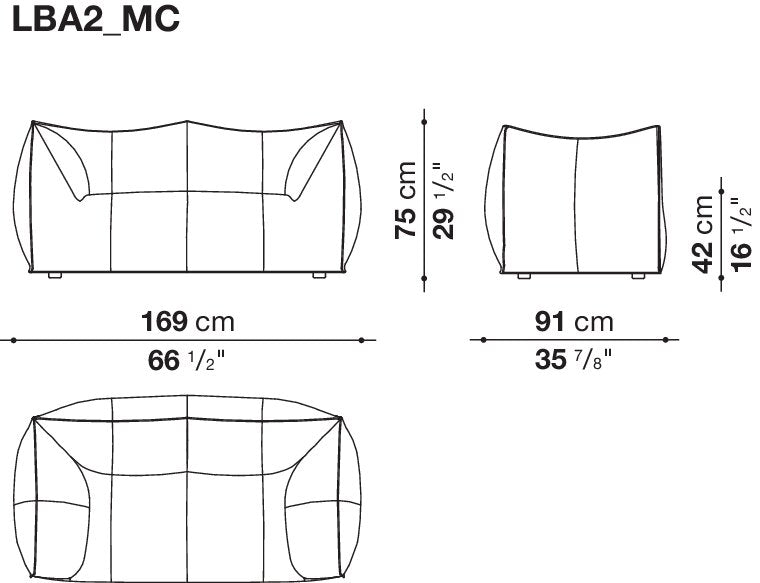 Le Bambole - Le Bambole x Stella McCartney Sofa (LBA2_MC)