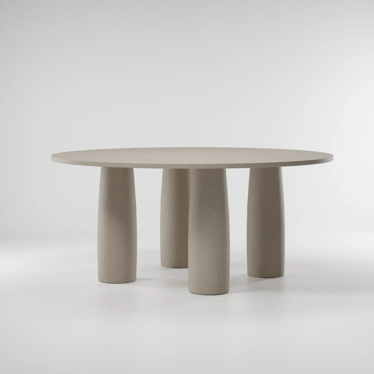 Il Colonnato - Minera Stone Dining Table 165Ø / 8 Guest Kettal