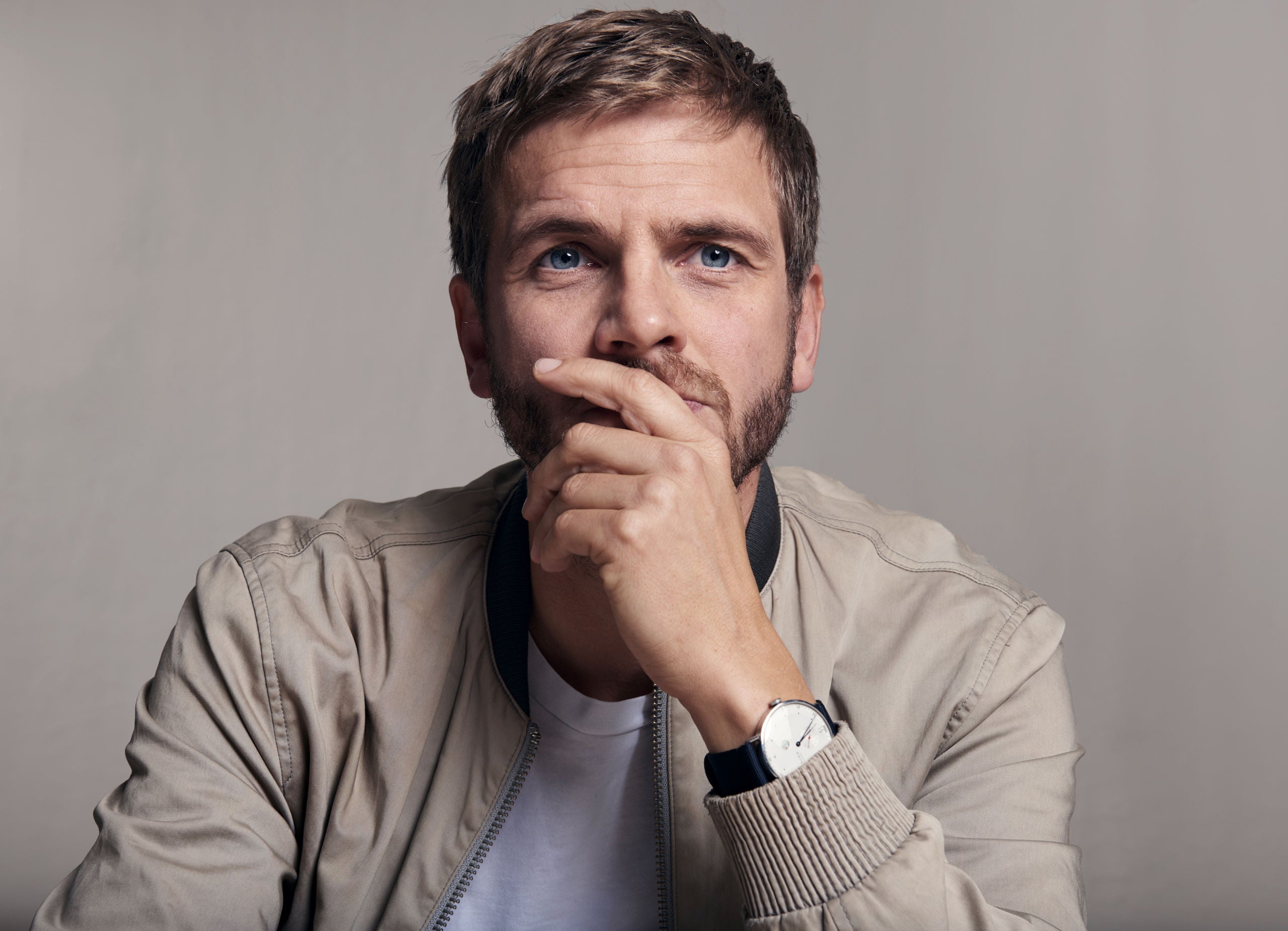 Designer Mark Braun, creator of the Mono V flatware collection for Mono, available at JANGEORGe.