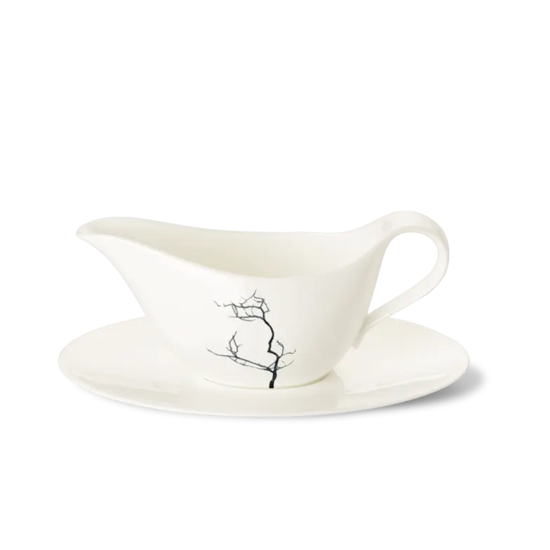 Black Forest - Set Sauce Boat With Stand 15.2 FL OZ | 0.45L Dibbern