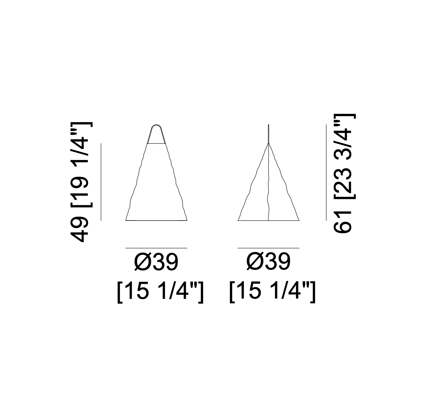 Ripple 193 Outdoor Suspension Lamp by Gervasoni