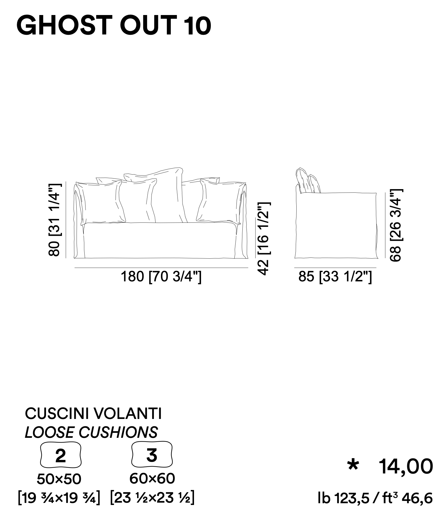 Ghost Out 10 - Outdoor Sofa