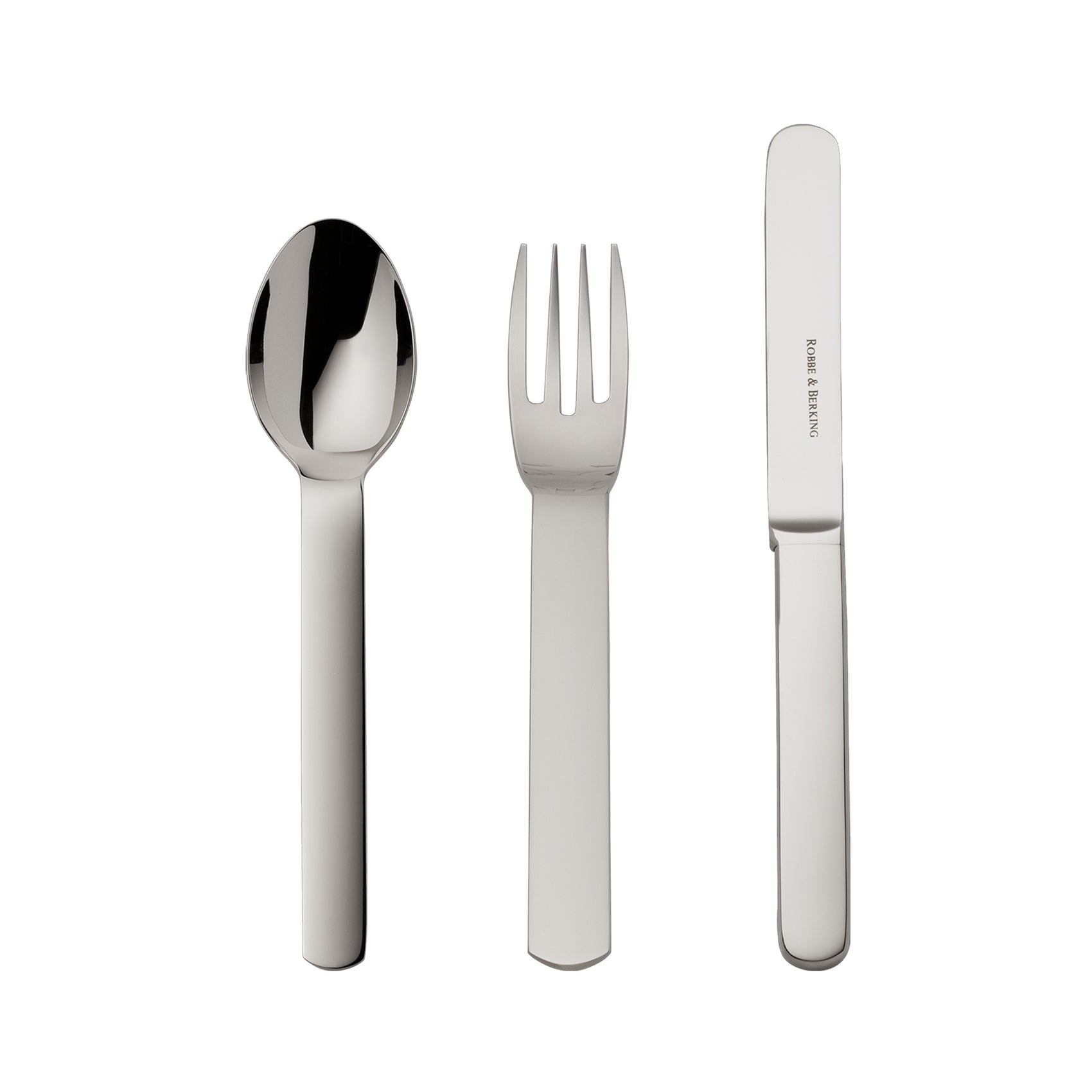 Topos - 3 Piece Children Set (18/8 Stainless Steel)