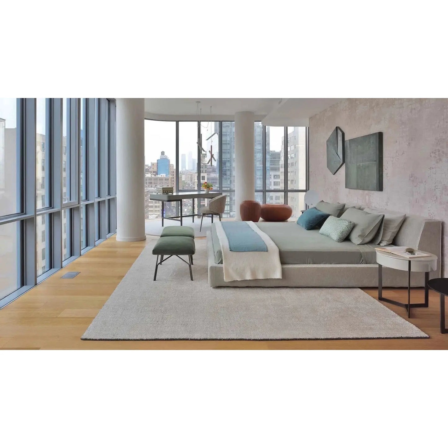 Boom, Wool and Bamboo Fiber Rugs GT Design