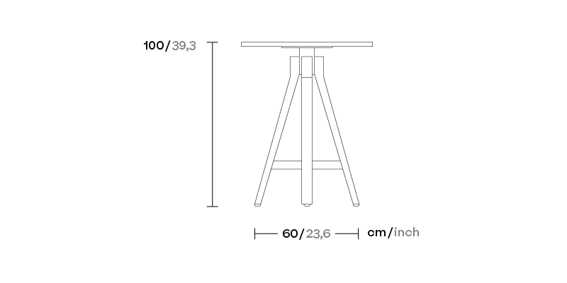 Maia - Bar Table Kettal
