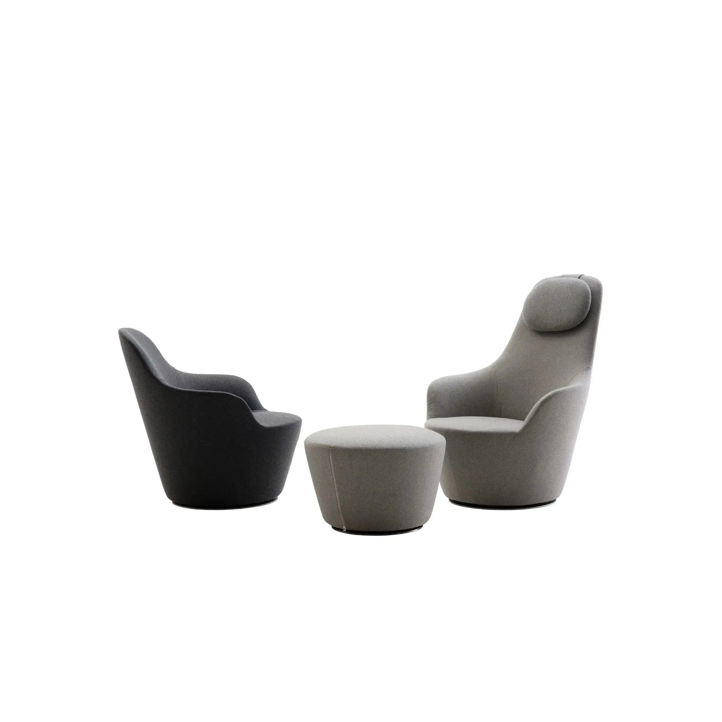 Harbor - Swivel Chair with Low Back (HA80B) JANGEORGe Interior Design & Furniture