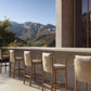 Giro - Stool including Seat and Backrest Cushion (KS7403400) Kettal