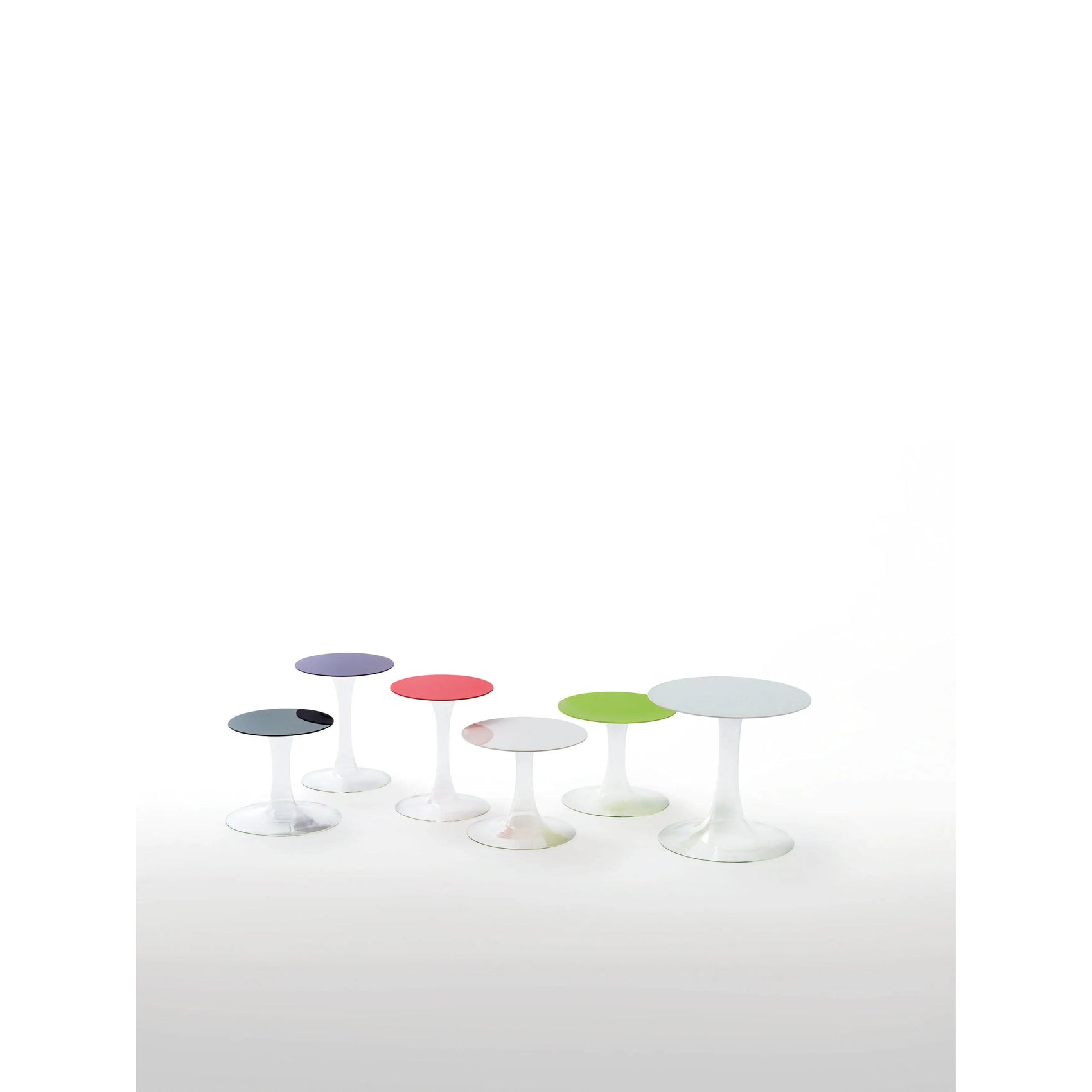 Funghetti Low Glass Table | Glas Italia | JANGEORGe Interior Design