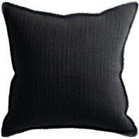 Bison Cushion with Fringe Detail
