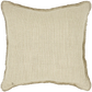 Bison Cushion with Fringe Detail