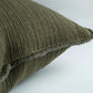 Bison Cushion with Fringe Detail