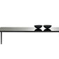 Mirto - Rectangular Table 160cm with Painted Black Chrome Frame (IMT160_C)