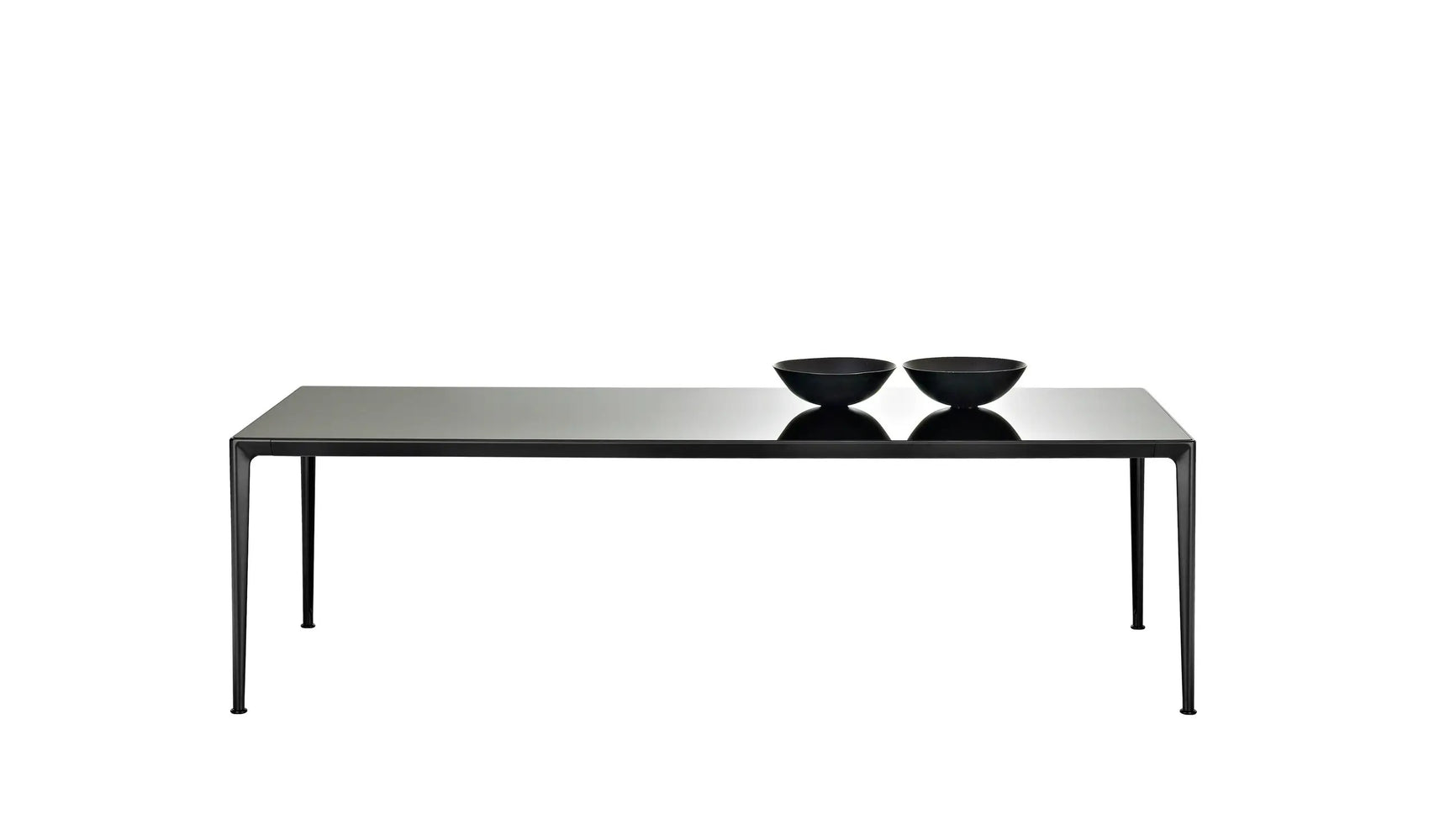 Mirto - Rectangular Table 160cm with Painted Black Chrome Frame (IMT160_C)