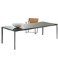 Mirto - Rectangular Table 160cm with Painted Black Chrome Frame (IMT160_C)