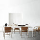 Mirto - Rectangular Table 160cm with Painted Black Chrome Frame (IMT160_C)