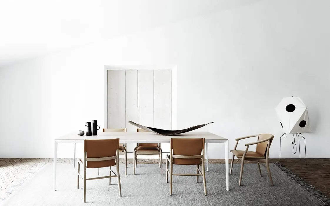 Mirto - Rectangular Table 160cm with Painted Black Chrome Frame (IMT160_C)