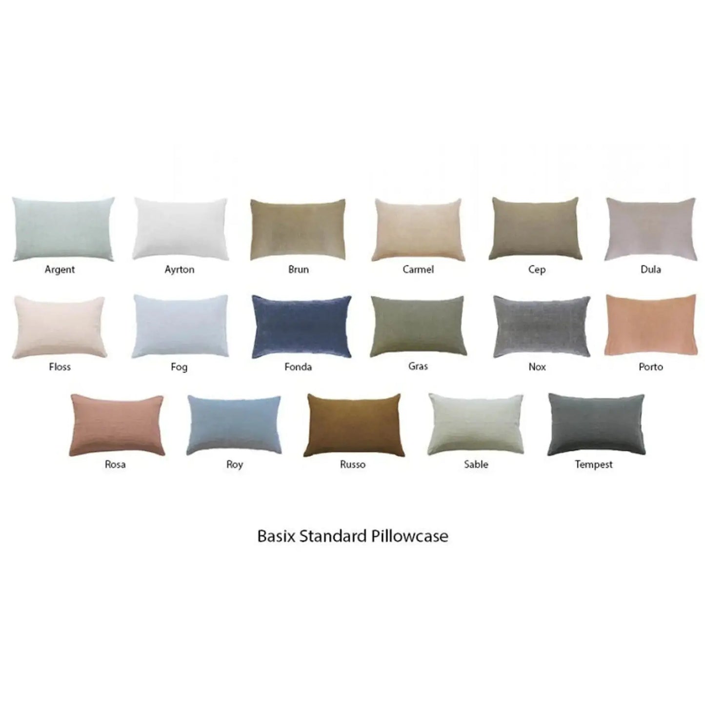 Basix Standard Pillow Case | Hale Mercantile Co. | JANGEORGe Interior Design
