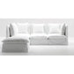 Ghost 06 Modular Lounge Chair without Arms | Gervasoni | JANGEORGe Interior Design