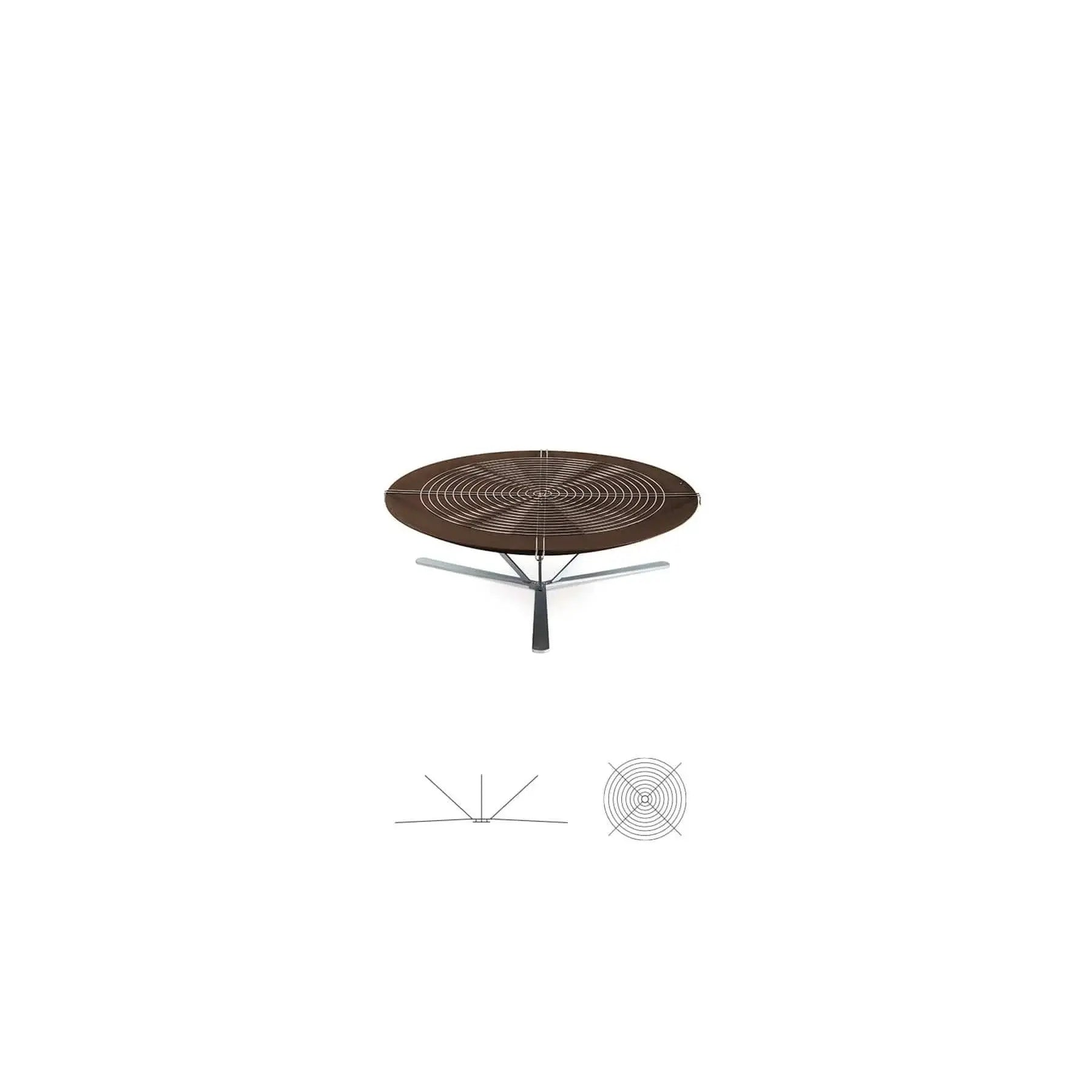 Discolo Wood Burning Outdoor Fire Pit | AK47 DesignArt | JANGEORGe Interior Design