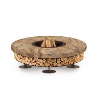 Ercole Outdoor Wood-Burning Fire Pit, Marble | AK47 DesignArt | JANGEORGe Interior Design