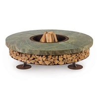 Ercole Outdoor Wood-Burning Fire Pit, Marble | AK47 DesignArt | JANGEORGe Interior Design