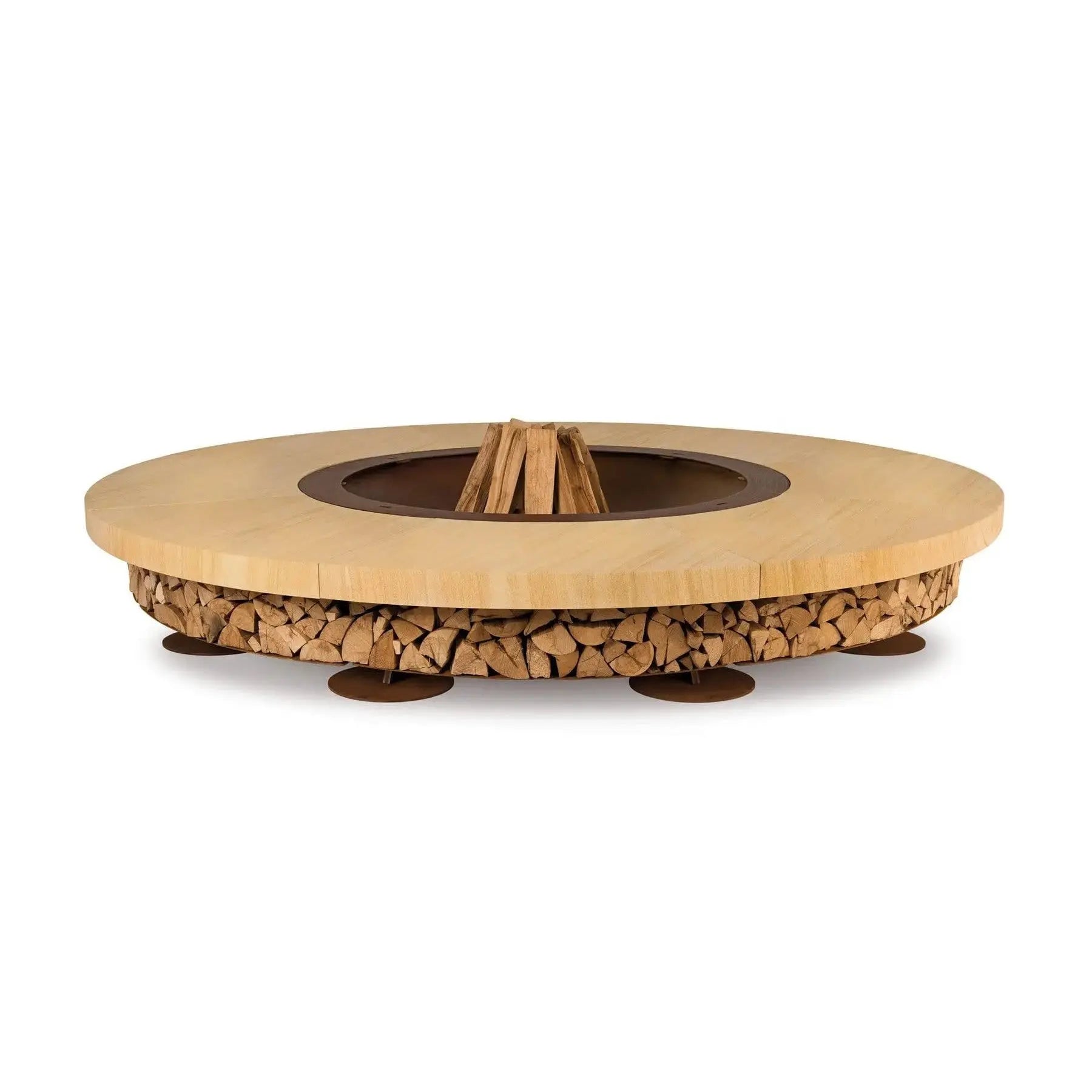 Ercole Outdoor Wood-Burning Fire Pit, Marble | AK47 DesignArt | JANGEORGe Interior Design
