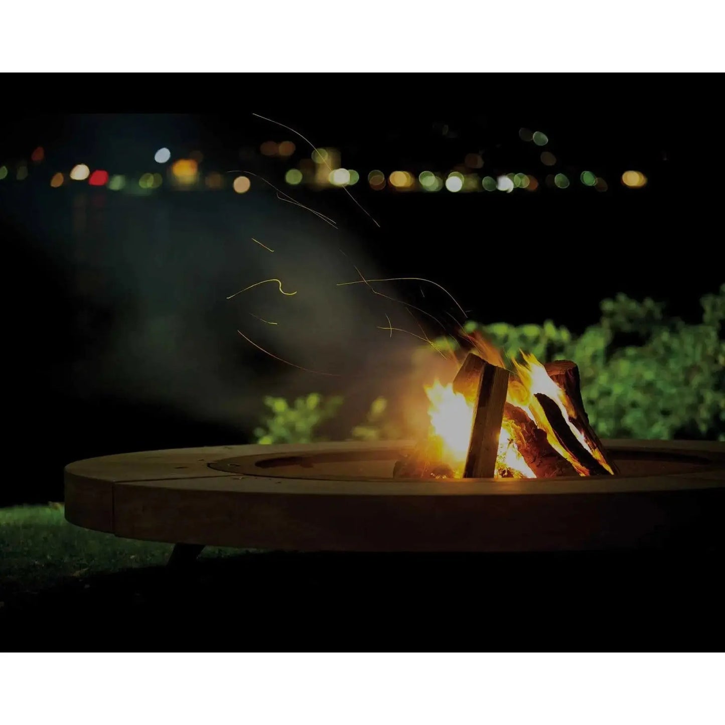 Rondo Wood-Burning Outdoor Fire Pit | AK47 DesignArt | JANGEORGe Interior Design