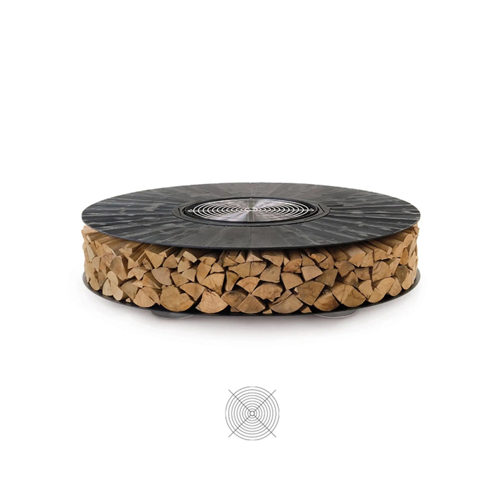 Outdoor Wood-Burning Fire Pit Accessories, Grill | AK47 DesignArt | JANGEORGe Interior Design