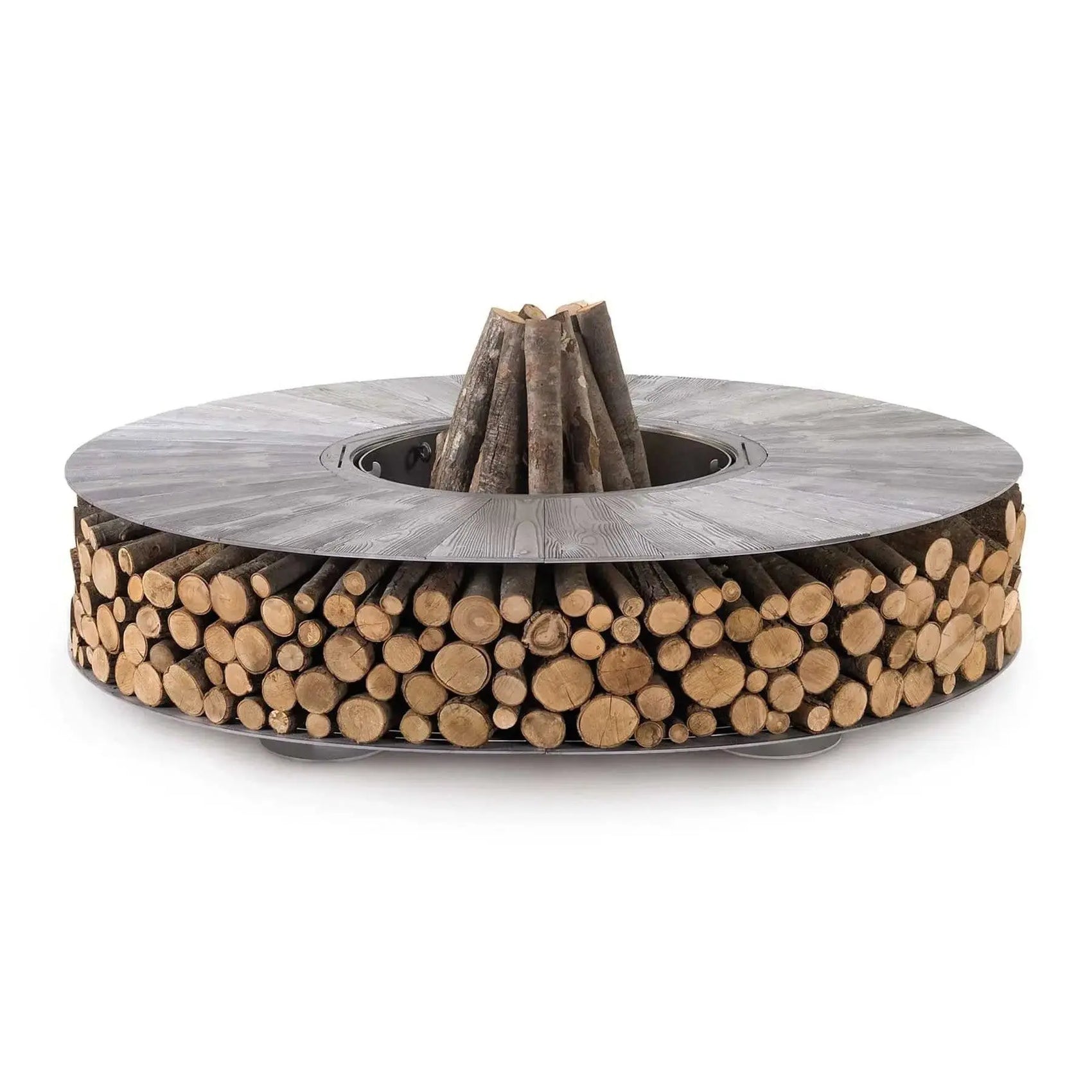 Zero Wood-Burning Outdoor Fire Pit, Texture Collection | AK47 DesignArt | JANGEORGe Interior Design