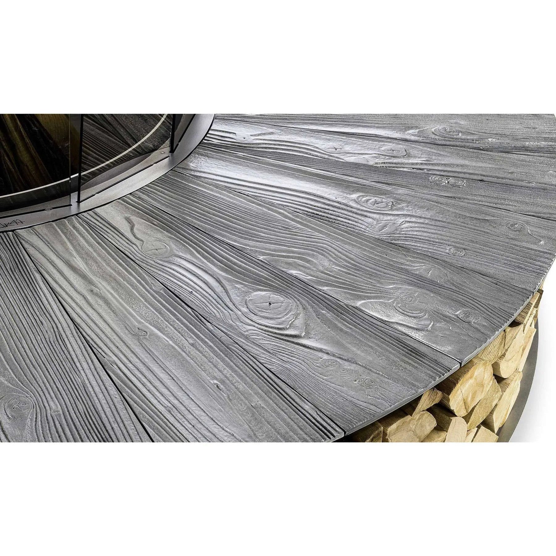 Zero Wood-Burning Outdoor Fire Pit, Texture Collection | AK47 DesignArt | JANGEORGe Interior Design