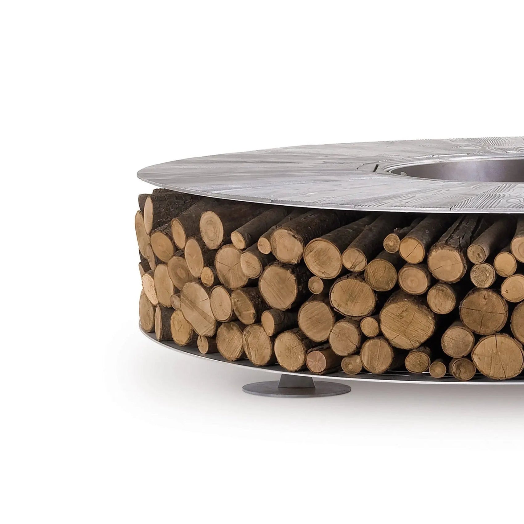 Zero Wood-Burning Outdoor Fire Pit, Texture Collection | AK47 DesignArt | JANGEORGe Interior Design