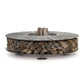 Zero Wood-Burning Outdoor Fire Pit, Texture Collection | AK47 DesignArt | JANGEORGe Interior Design