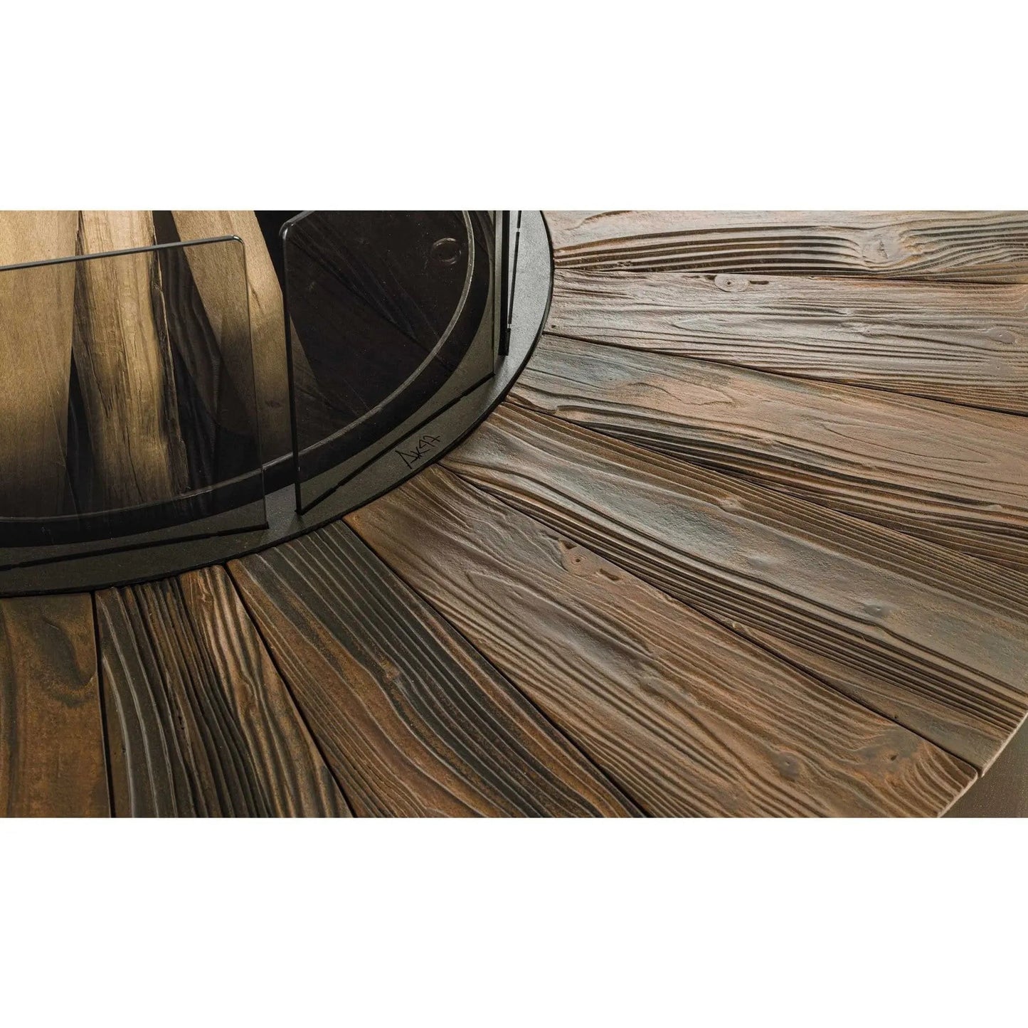 Zero Wood-Burning Outdoor Fire Pit, Texture Collection | AK47 DesignArt | JANGEORGe Interior Design